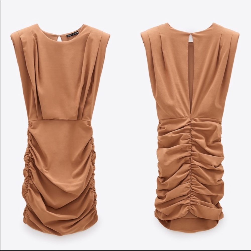 Zara Mini Dress 🧡🍑